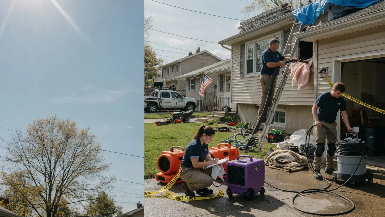Emergency Water Removal in West Mansfield, OH near me